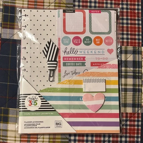 The Happy Planner Rainbow Planner Accessories - Picture 1 of 4